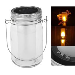 LED Solar Lantern Retro Hanging Outdoor Waterproof Light for Patio Garden