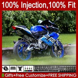 Injection OEM For Aprilia RSV125RR RSV-125 RSV125 R 06-11 34No.147 RS-125 RSV RS 125 RR 125RR 2006 2007 2008 2009 2010 2011 RS125 RS4 06 07 08 09 10 11 Blue Repsol Fairing