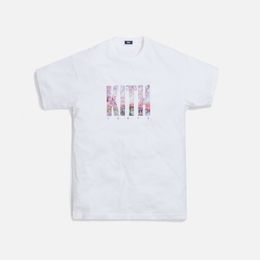 20ss Kith t Shirt Tokyo Landmark Cherry Blossoms Mount Fujimen Men Women Top Tees High Quality Fasion Hip-hop T-shirt