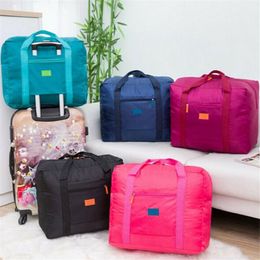 Duffel Bags Big Foldable Travel Storage Bagagem de bagagem Bolsa de mão de ombro de ombro de ombro de mão