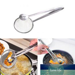 Multi-functional Philtre Colander Strainer Spoon With Clip Food Kitchen Oil-Frying BBQ Philtre Stainless Steel Kitchen Tools Factory price expert design Quality