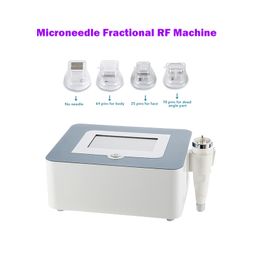 Mini RF Fractional Microneedle Facial Body Microneedling Machine Face Lift Wrinkle Removal Gold Micro Needle Scar Remove Needling System
