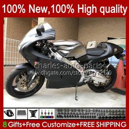 Body Kit For Aprilia RS-250 RSV RS 250 RS250 RR 1998 1999 2000 2001 2002 2003 23No.85 RSV-250 RS250R 98 99 00 01 02 03 Matte Black RSV250 RSV250RR 98-03 Fairing +Tank cover