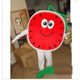 Performance watermelon friuts Mascot Costume Halloween Christmas Fancy Party Cartoon Character Outfit Suit Adult Women Men Dress Carnival Unisex Adults