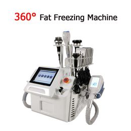 360 Cryo Fat Frezzing Máquina de emagrecimento RF Ultrassom Cavitação Lipo Lazer corpo Equipamento Slim com CE aprovado