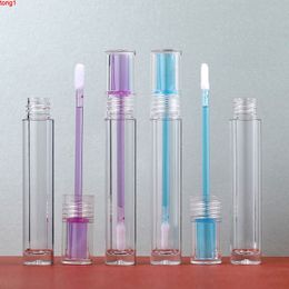 20/30/50pcs 4ml Empty Lip Gloss Tubes with Colourful Wand Transparent Containers Clear Refillable Lipstick Bottlesgood qty