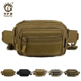 Protector Plus Tactical Handbag,Molle Crossbody Bag, Military Multifunctional Outdoor Bag,Sports Climbing Waist Bag,Sub-package Q0721