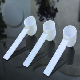 3000pcs/lot Professional White Plastic 5 Gram 5g Scoops/Spoons For Food/Milk/Washing Powder/Medicine Measuring