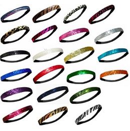 Wholesale DHL free shipping 3/4" Sport Glitter Headband, free shipping by DHL, 360pcs