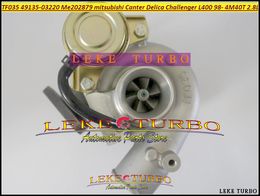 Wholesale TF035-2 49135-03220 ME202879 Turbo Turbine Turbocharger For MITSUBISHI Canter Delica Challenger L400 1998- 4M40 4M40T 2.8L 140HP