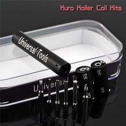 Kuro Koiler Universal Tools 6 in 1 Kit Coil Jig Coiler Winding Coiling Builder Heating Wire Tool 7 Colours For DIY RDA DHL
