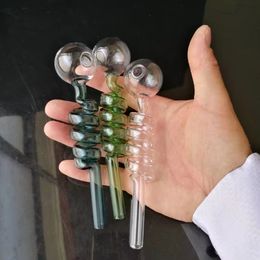 The New Color Spiral Wholesale Glass Straight Pot, Pipe, Smoking Pipe Fittings, Free Shipping