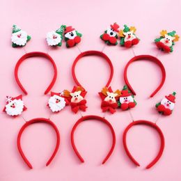 Christmas wreath Christmas head hoop clasp hair band head band Christmas crafts head hoop party decoration free shipping CH01004