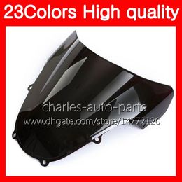 100%New Motorcycle Windscreen For SUZUKI GSXR1000 00 01 02 K1 GSXR 1000 GSX R1000 K2 2000 2001 2002 Chrome Black Clear Smoke Windshield