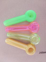 The new Colourful glass pipe bowl, Glass Pipes Oil Burner Pipes Water Pipes Rig Glass Bongs Pipe