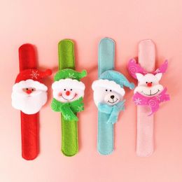 Christmas wreath Christmas clap circle decorations gift cloth art on laps handicraft On the ring sell like hot cake free shipping CH01006