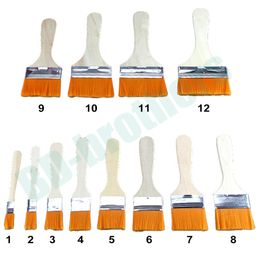 1# 2# 3# 4# Hairbrush Wooden Handle Brush For Industry Electronics Machine Cleaning Dedusting 5000pcs/lot