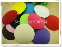 Wholesale-many Colour for chosen 11CM ROUND fascinator base WITH HAIRPINS ,mini hat base,DIYhair accessories ,50pcs/lot ,free shipping