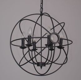 RH Lighting Restoration Hardware Vintage Pendant Lamp Foucault's Iron Orb Chandelier Rustic Iron RH Loft light Globe Style 42cm 52cm 62cm | Wish RH Lighting Restoration Hardware Vintage Pendant Lamp Foucault's Iron Orb Chandelier Rustic Iron RH Loft light Globe Style 42cm 52cm 62cm | Wish