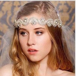 Свадебные волосы гребень диадемы короны свадебные украшения для волос Европейский и американский ретро стиль Оптовая мода девушки вечерние выпускного вечера аксессуары HT11