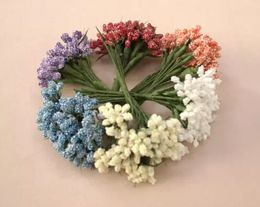 144pcs Stamens Pistil Head Flower Candy box Millinery Floral Craft Decoration