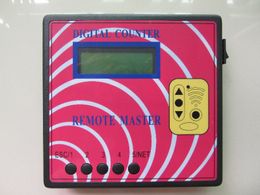 Auto alta calidad de control remoto Copiar herramienta Contador digital (Master remoto) Máquina clave
