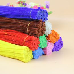 FUZZY PIPE CLEANER STEMS - Chenille Craft Stems Creative Arts Chenille Stem Pfeifenreiniger 12" 30 cm Zufällige Farbe