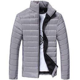 Fall- Men's Winter Jackets Coats Sport Outdoor Hooded Casual Jaqueta Masculina Plus Size 3XL Solid Coat Men Keep Warm Nine Colours