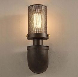 Retro American Country Iron Art Wall Light Rh Loft Antique Color Wall Sconce E27 Edison Lighting Retro American Country Iron Art Wall Light Rh Loft Antique Color Wall Sconce E27 Edison Lighting