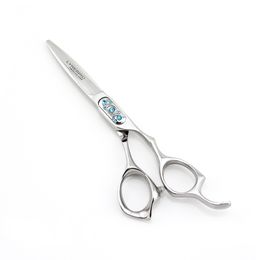 Barber hair scissors 6 INCH Hairdressing scissors Hair Cutting Scissors rectangle screw Lyrebird HIGH CLASS 5SETS/LOT NEW