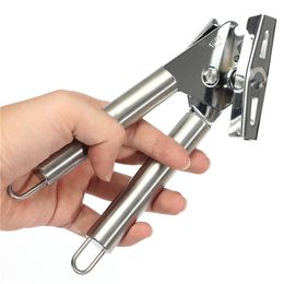 Fashion Hot 100% Stainless Steel Can Opener Tin-opener Multi-functional Open Cans Bottle Opener Kitchen Utensils