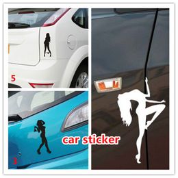 Sexy girl car Decal sticker car body sticker auto body decoration lady car Reflective stickers auto Decals atp242