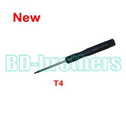 2016 New Black T4 Screwdriver Torx Screw Drivers Open Tool for Moto Phone Notebook Hard drive Circuit Board Repairing 1000pcs/lot