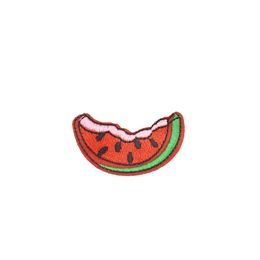 10PCS Watermelon Embroidered Patches for Kids Clothing Iron on Transfer Applique Fruit Patch for Bags Jeans DIY Sew on Embroidery Sticker