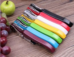 5pcs Multifunctional Wine Corkscrew Opener Stainless Steel Bottle Opener Wine Corkscrew Tool Easy Use 7 colors 60g [SKU:A458]