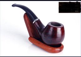 Carved with Gift Box Resin Pipe Smooth Red Plus Circle Removable Creative Smoking