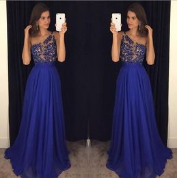 Vestidos Largos De Noche Azul De Línea Oferta Online | DHgate.com