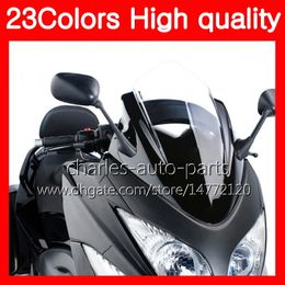 100%New Motorcycle Windscreen For YAMAHA T-MAX500 12 13 14 15 MAX 500 TMAX-500 T MAX500 2012 2013 2014 Chrome Black Clear Smoke Windshield