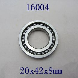 20pcs/lot 16004 20x42x8 open type thin wall deep groove ball bearing 20*42*8 mm