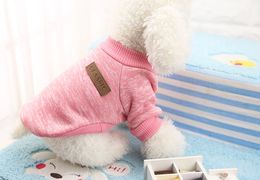 Dogs Sweater Fashionable Hooded Dog Clothes Sports Hoody Jumper Puppy dogs Ja For Pet Small Big Larger Dog Coat XS-XXL278L