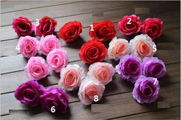 perfume rose head diamete 910cm artificial flowers silk rose heads 100pcs one package silk rose flower heads free fb007