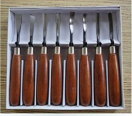 8 Pcs wood Carving knives set, carpenter chisels, woodworking knives tools