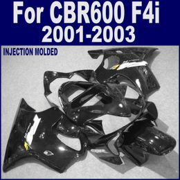 Injection molding FAIRING Kit For Honda CBR 600 F4i fairings 2001 2002 2003 CBR600 F4i 01 02 03 body repair fairings kit