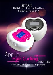 New Arrival 110V Mini Hair Curling Machine,Hair Perming Machine, Apple Shape, Colour Pink, 24V output