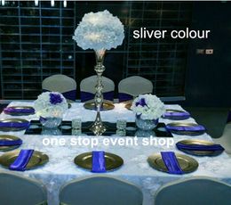 artificial high quality silk hydragea table wedding table flower Centrepiece wedding flower stand Centrepiece