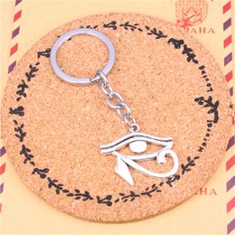 Keychain ancient egypt eye of Horus Pendants DIY Men Jewelry Car Key Chain Ring Holder Souvenir For Gift