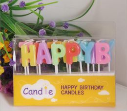 Happy birthday Art candle kids gift mini candles Birthday exotic atmosphere source valentine' day gift decoratiions