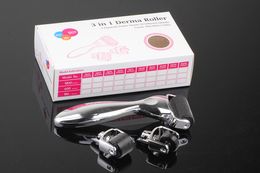 Skin Care Microneedle Roller Therapy Nurse System 3in1 Micro Needle Derma Roller Dermaroller System
