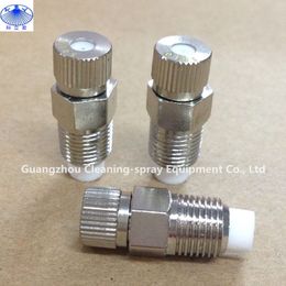 50 pcs per lot , 1/8" high presure Nickel-plated anti-drip water mist fog nozzle