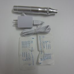 With 20pcs needle cartridges (9pins), electric dermal pen , auto derma stamp beauty system,100% high quality guarantee